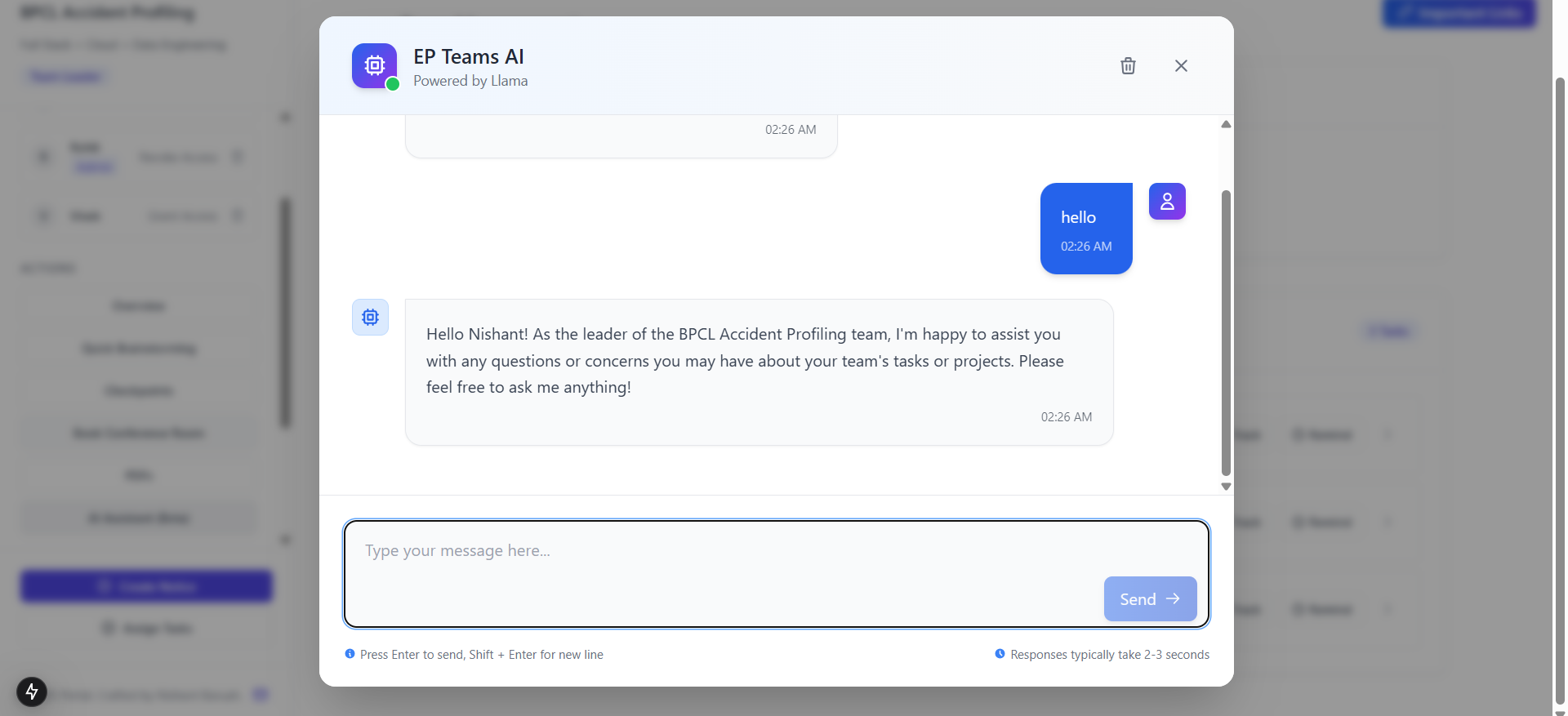 EP Teams AI Preview